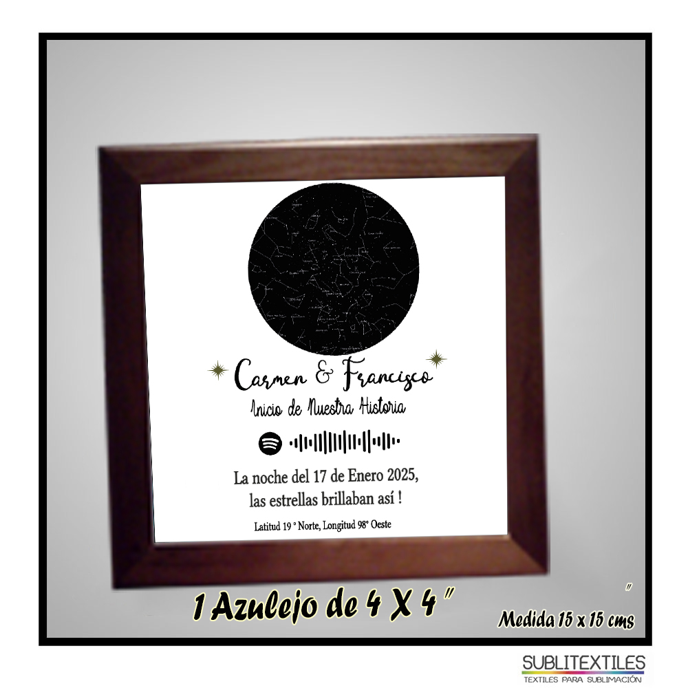 Portarretrato de Madera
